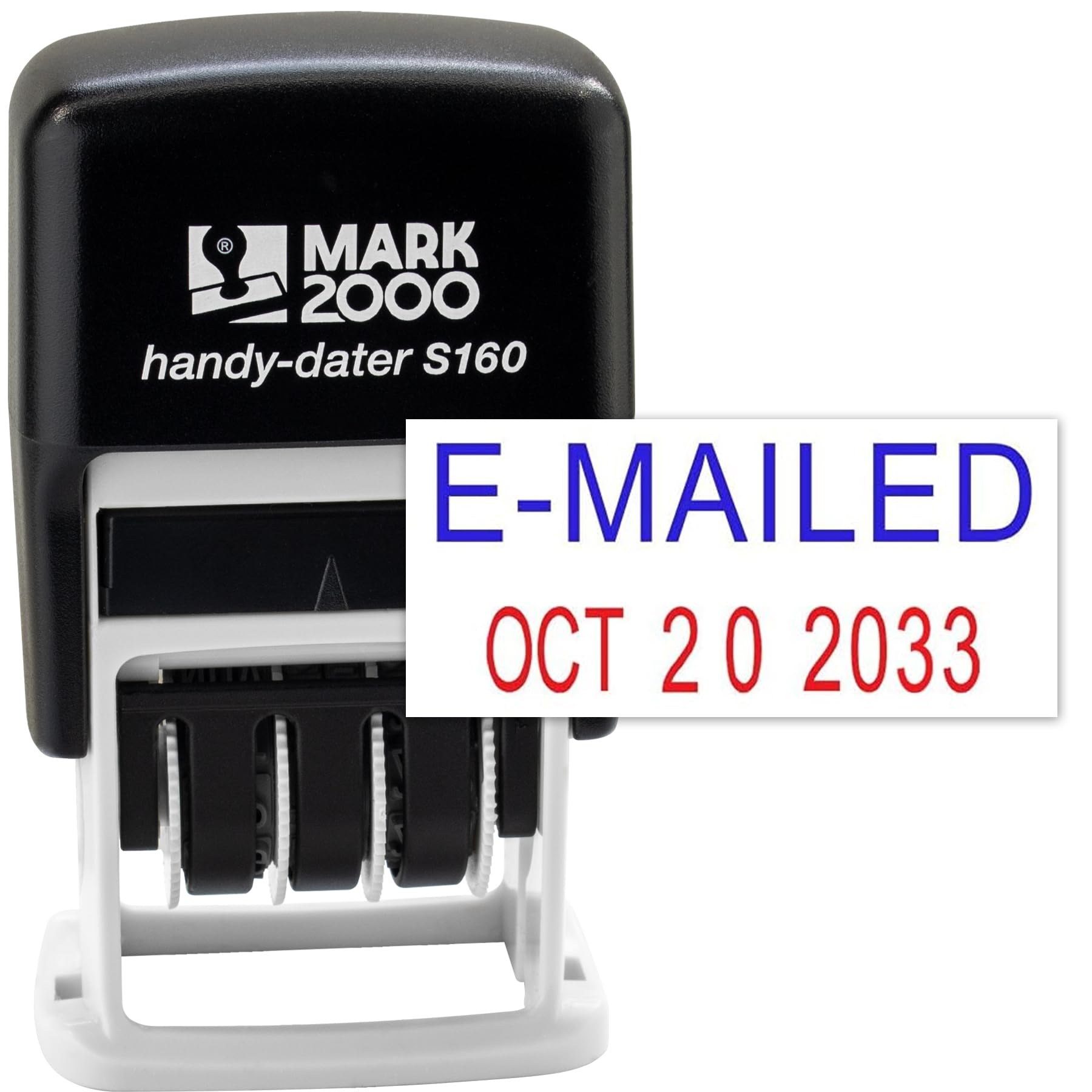 5440 Professional Self Inking Date Stamp with Custom Text