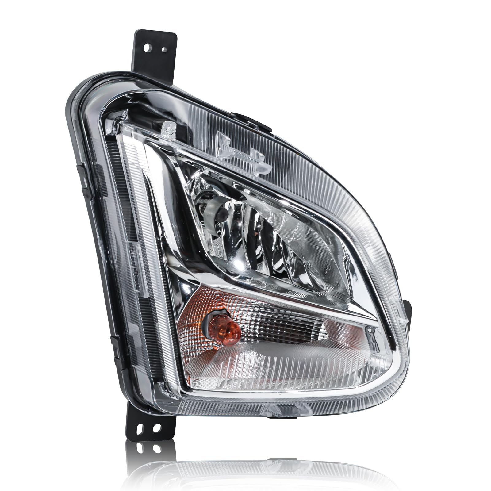 Photo 1 of BOGYL Front Fog Light Signal Assembly Compatible with Turn Signal 2018 2019 2020 2021 Chevy Equinox Bumper Lamp Fog Light Side Replacement (Halogen Type) (Right Passenger Side)