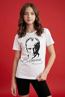 Atatürk Baskılı Unisex T-Shirt, T19EG-11332