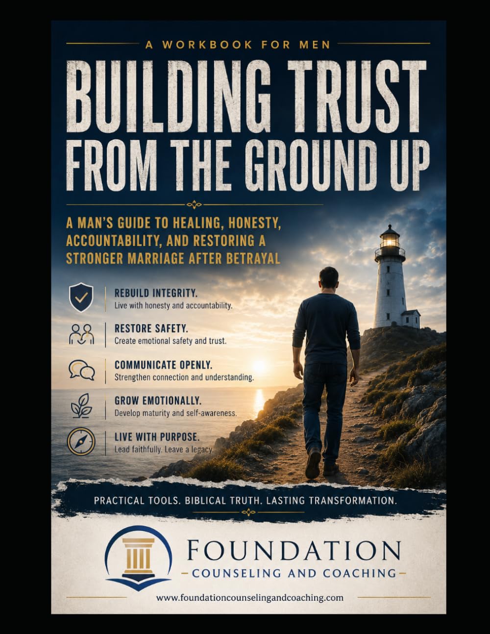 REBUILDING TRUST AFTER BETRAYAL FOR MEN: Restoring Integrity, Rebuilding Leadership, Healing Emotional Damage, and Reestablishing Safety After Relational Failure