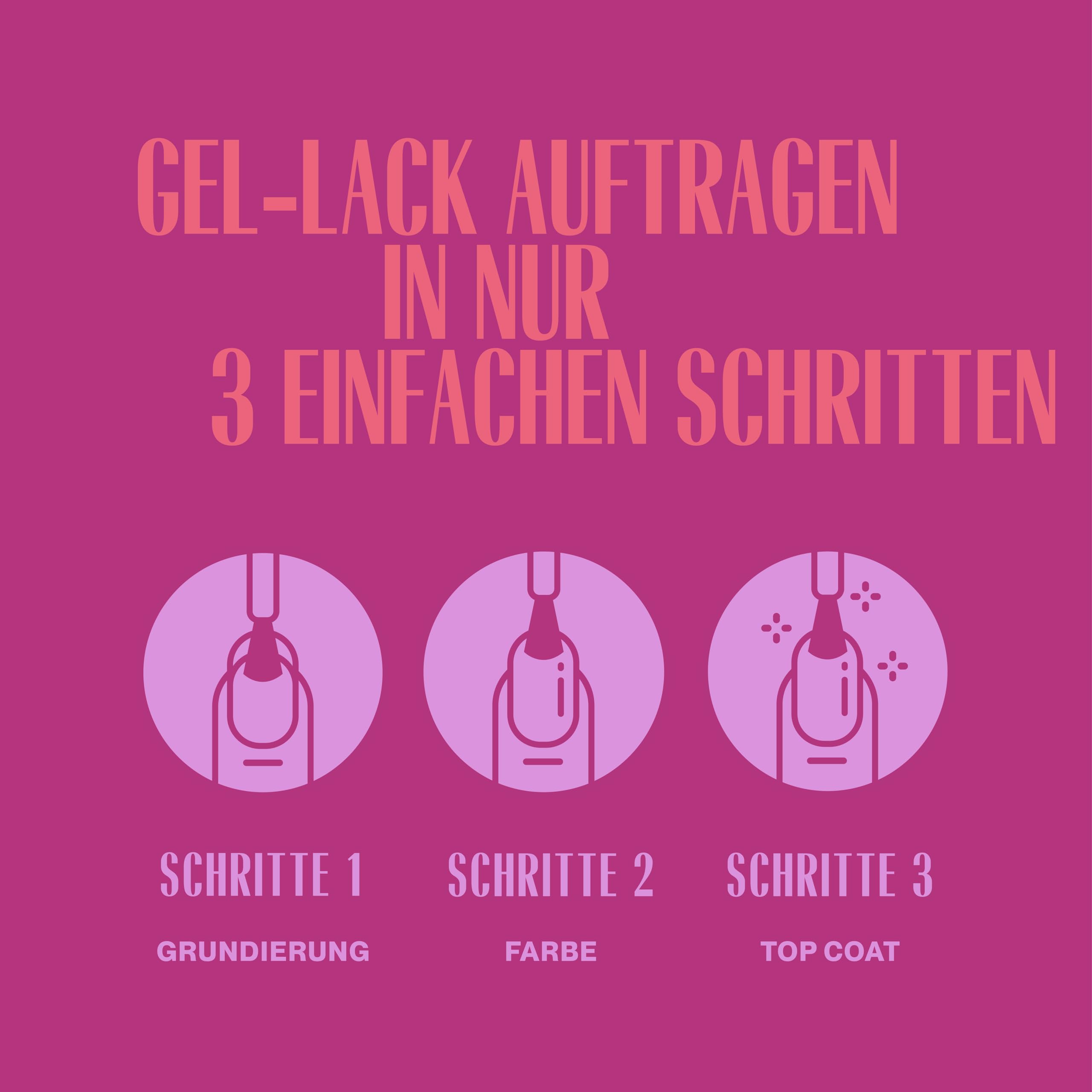 Pink Gellac Gel Nägel Set - UV Nagellack Set mit Premium UV Lampe Rosa, 4x Roten Farbtönen 15 ml, Top Coat Gel, Base Coat, Nagelfeile, Entferner und Cleaner - Nägel Selber Machen in Salonqualität