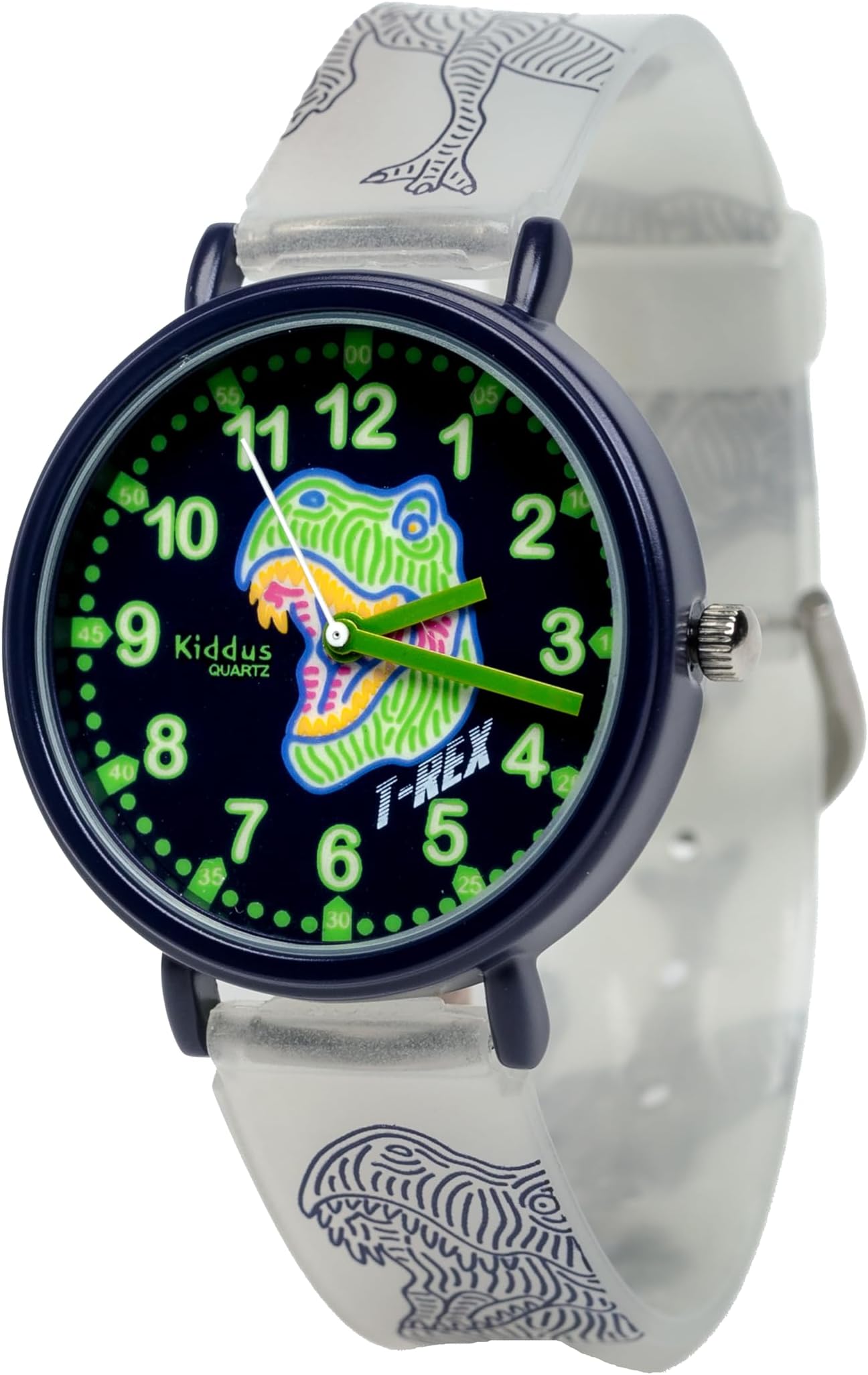 Kiddus Children's Educational Watch, Clock for Girls, Analogue Watch for Children, First Wrist Watch from 5 Years, Hours and Minutes Indicated