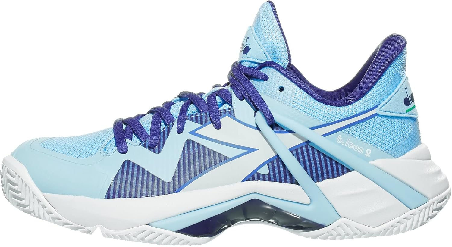 Diadora B.ICON 2 W Clay (Bright Baby Blue/White) (6) - Image 2