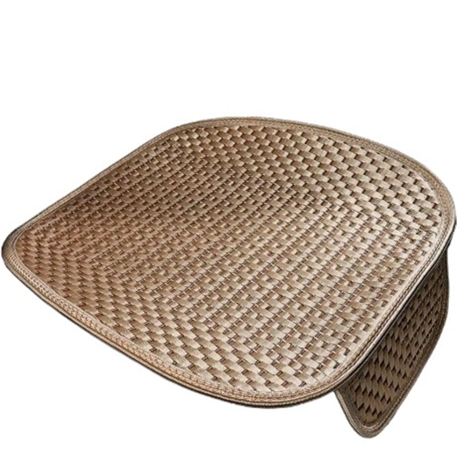 EGwvdgmb Gel Cooling Car Seat Cushion, Universal Cooling Breathable Ice Silk Car Seat Cover Non-Slip Multicolor(Camel)