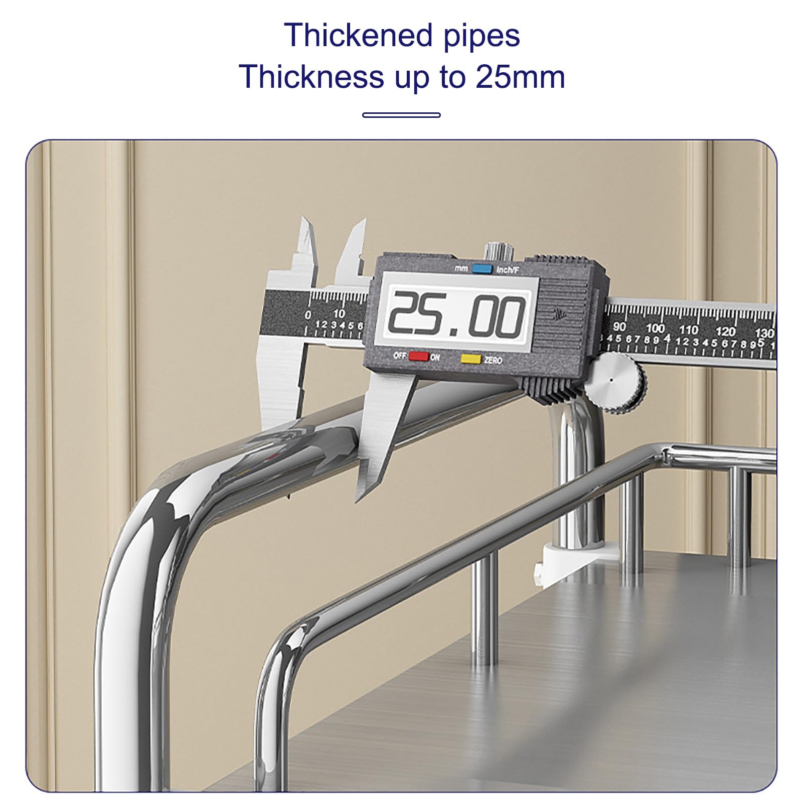 Chariot de Laboratoire à 2 étages, Chariot utilitaire professionnel avec tiroirs, Chariot Médical en Acier Inoxydable, pour maison, chambre à coucher, salon, laboratoire(60*40*86cm/24*16*34in)