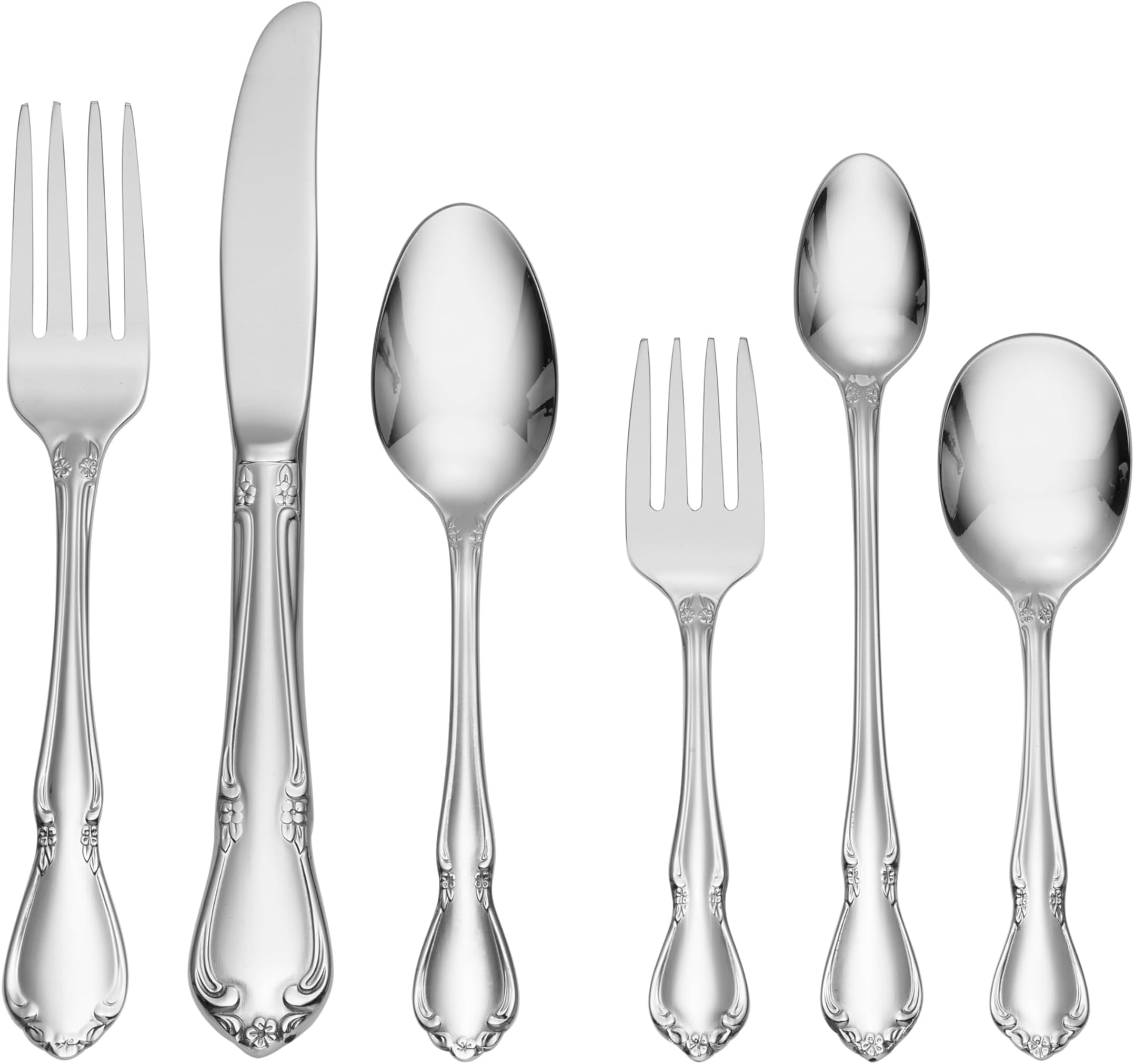 Oneida Juilliard 5Piece Flatware Set, Service for 1 Flatware Sets Serving Sets