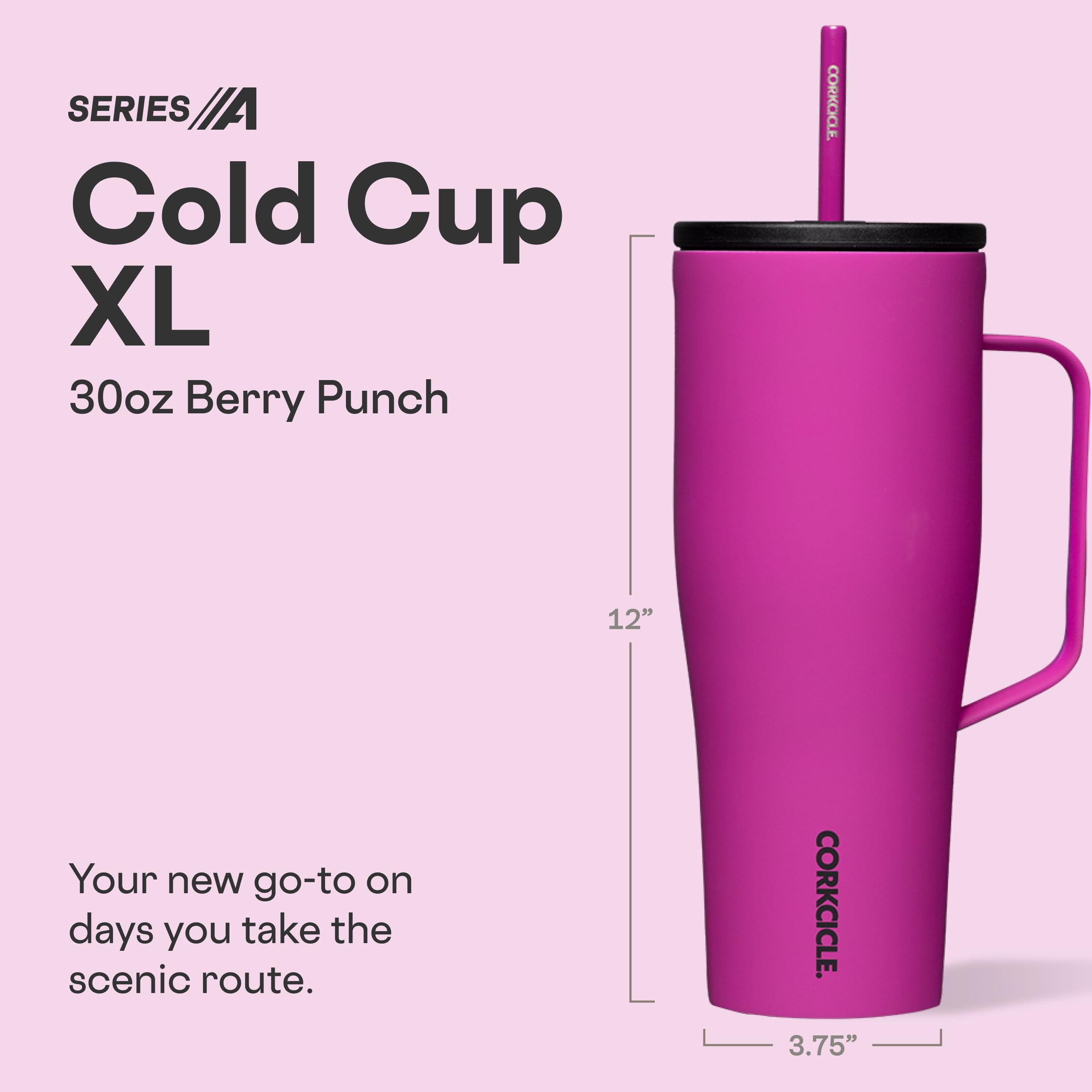 Amazon.com: Corkcicle Cold Cup XL - Insulated Tumbler with Handle