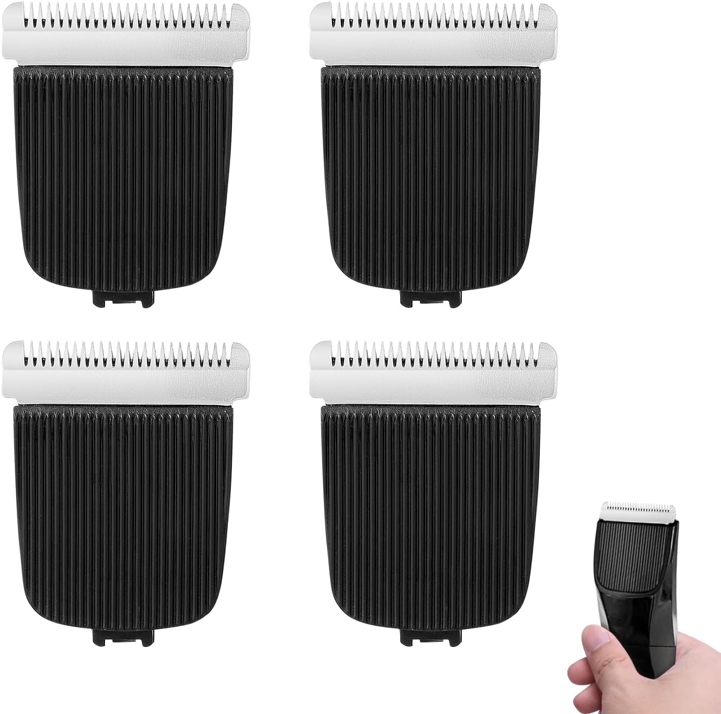 4pcs Replacement Blades for Manscaped Lawn Mower 4.0 3.0 2.0, Razor