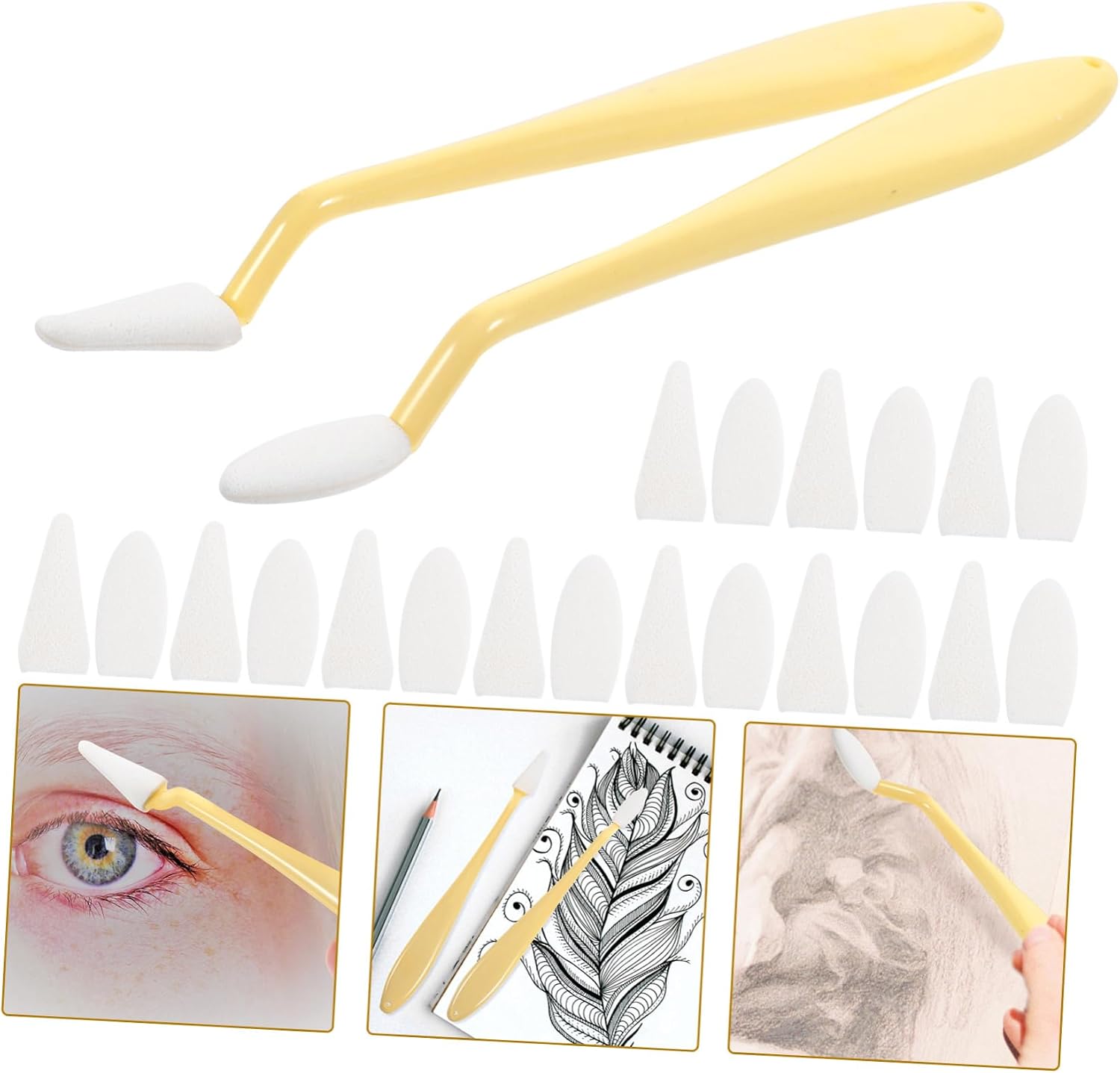 Blending Stumps Art for Sketching and Drawing Wiper Tools for Artists and Beginners Compact and Ergonomic Design for Comfortable Use
