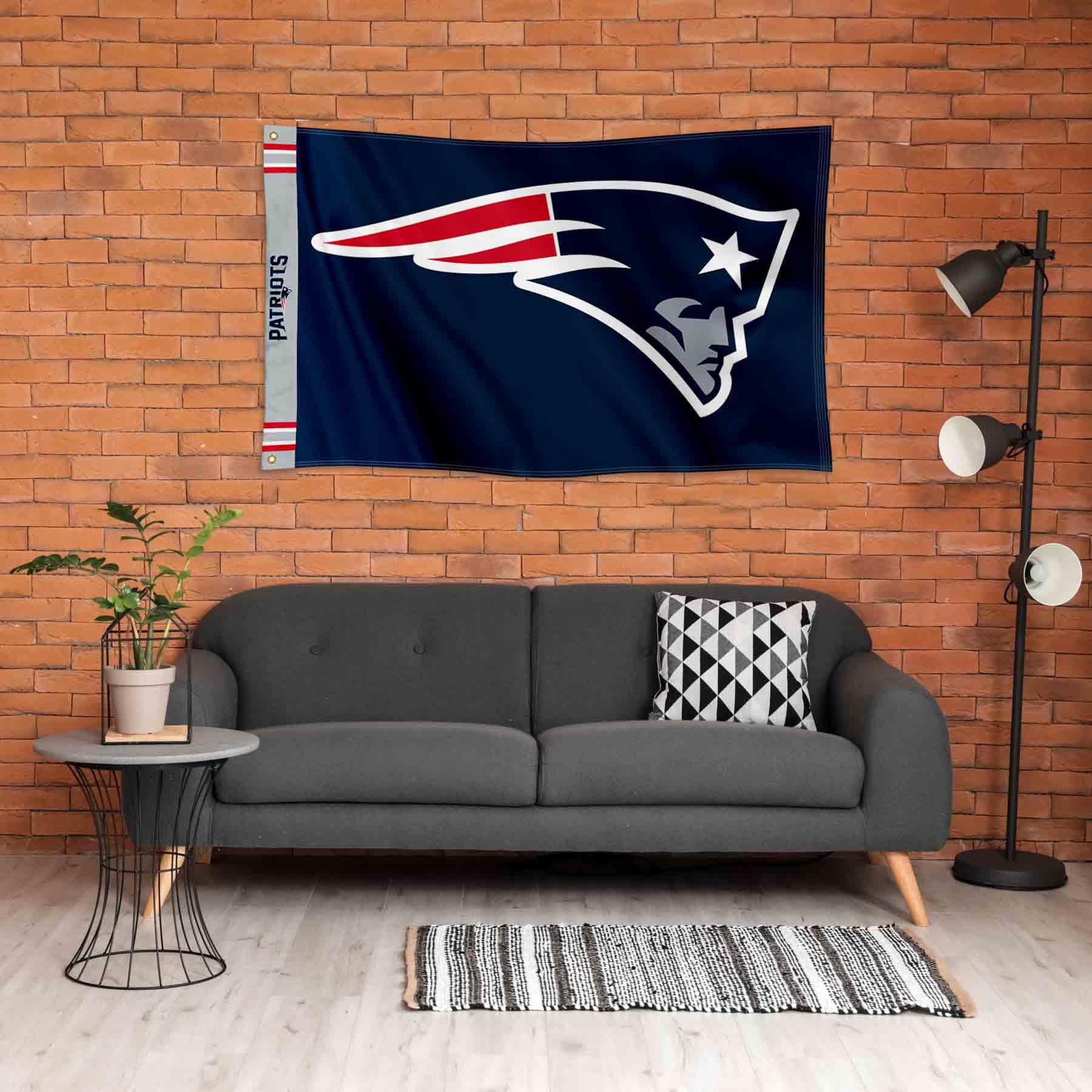 Bandiera Da Giardino New England Patriots 30.5x45.7cm – Doppia Faccia Ufficiale NFL