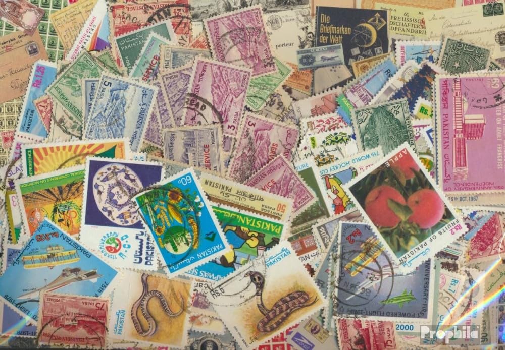 Pakistán 400 varios sellos (sellos para los coleccionistas)