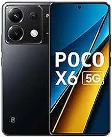 Smartphone Xiaomi Poco X6 5G 256 GB/12 GB de RAM preto [Modelo 23122PCD1G]