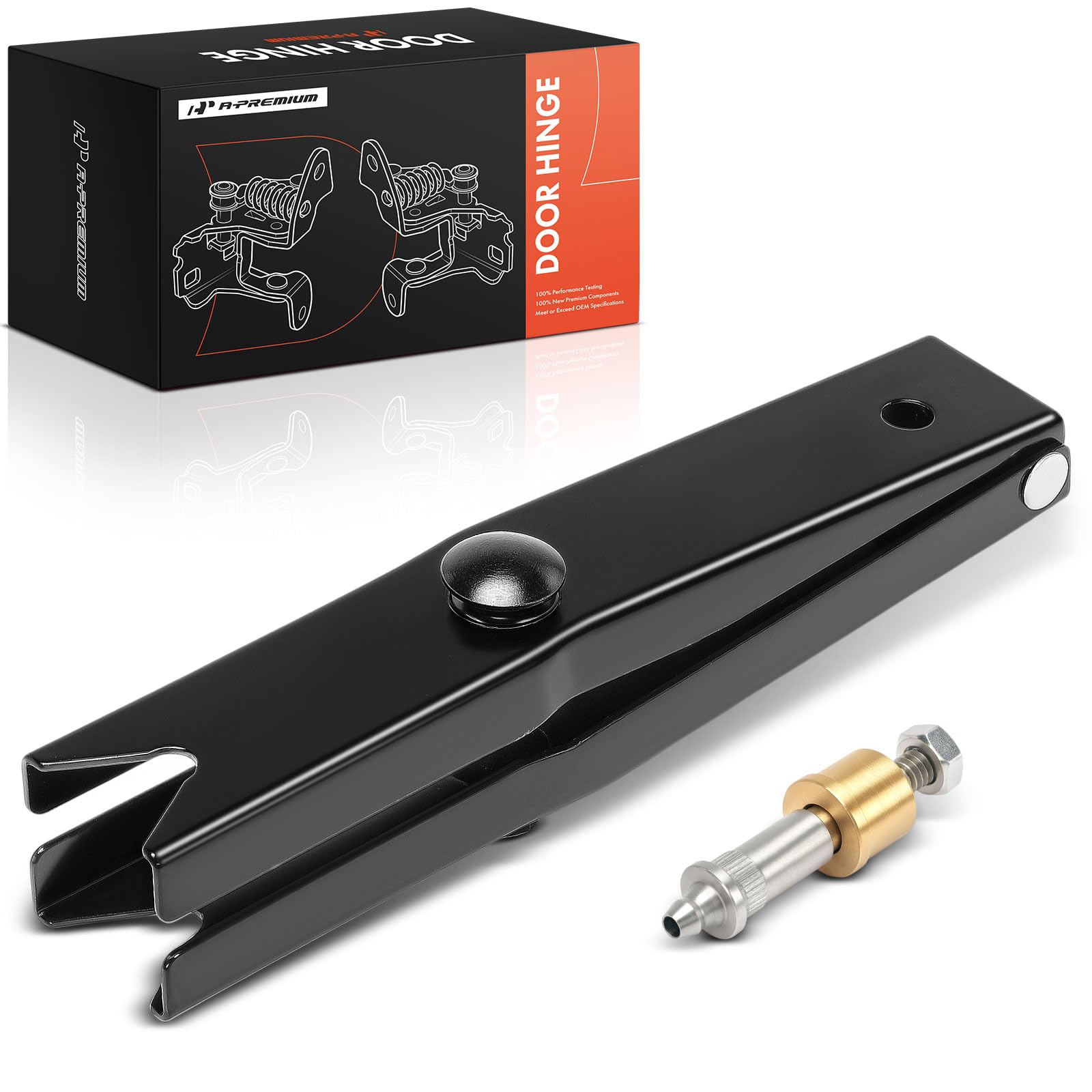 A-Premium Door Hinge Assembly Compatible with Chevrolet Silverado 1500, Silverado 2500 HD, Suburban, Tahoe & GMC Sierra 1500, Sierra 2500 HD 3500 HD,