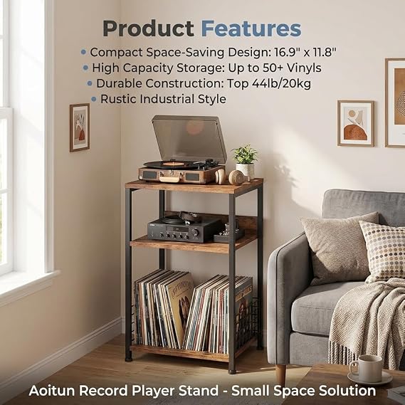 Record Player Stand