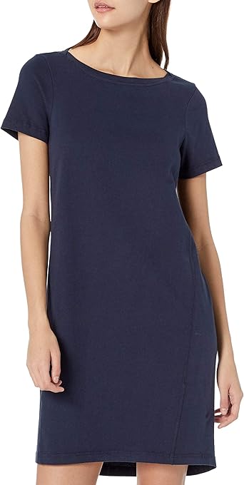 boat neck t shirt dress