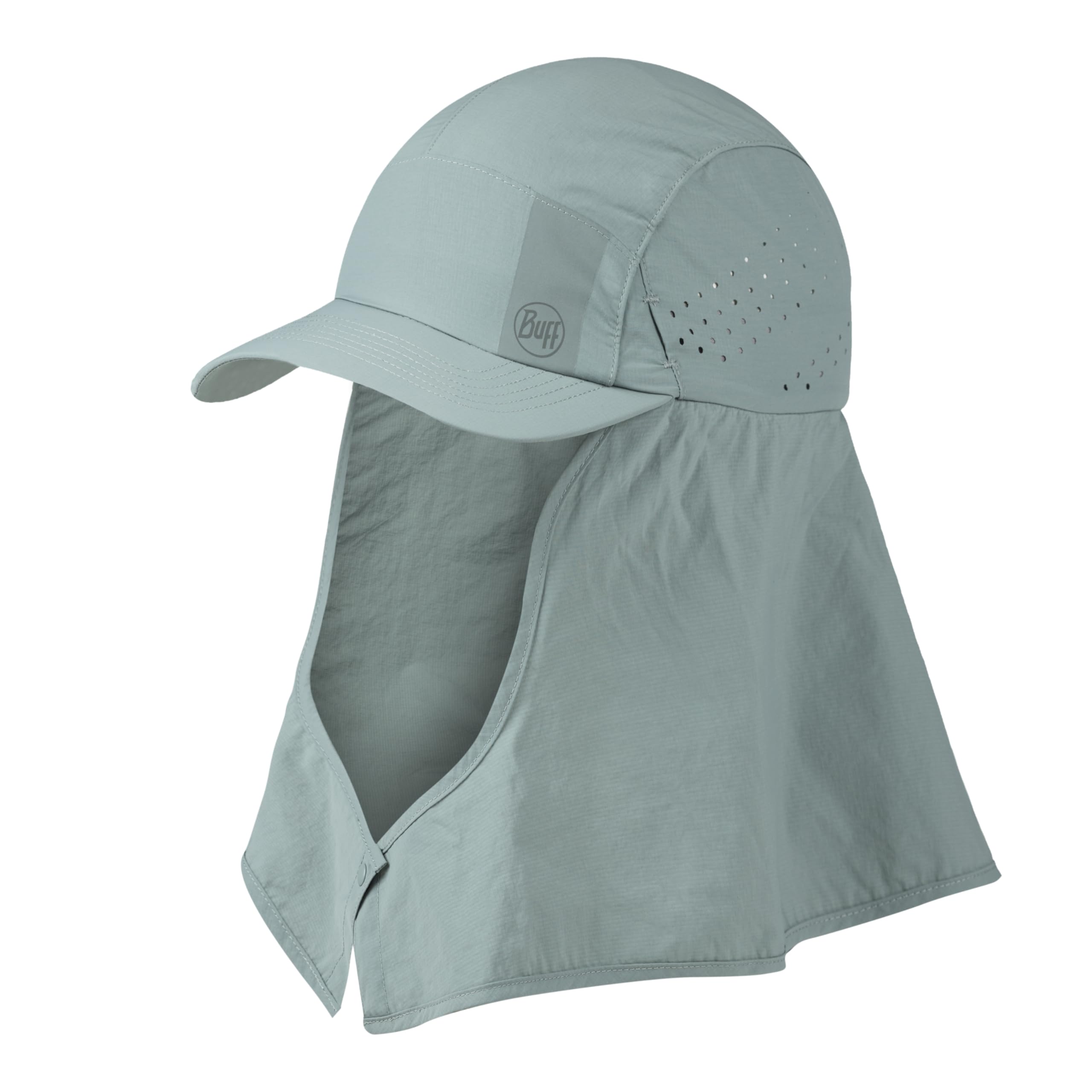 Buff® DESERT CAP SOLID FLINT L/XL, turkusowy, Rozmiar uniwersalny