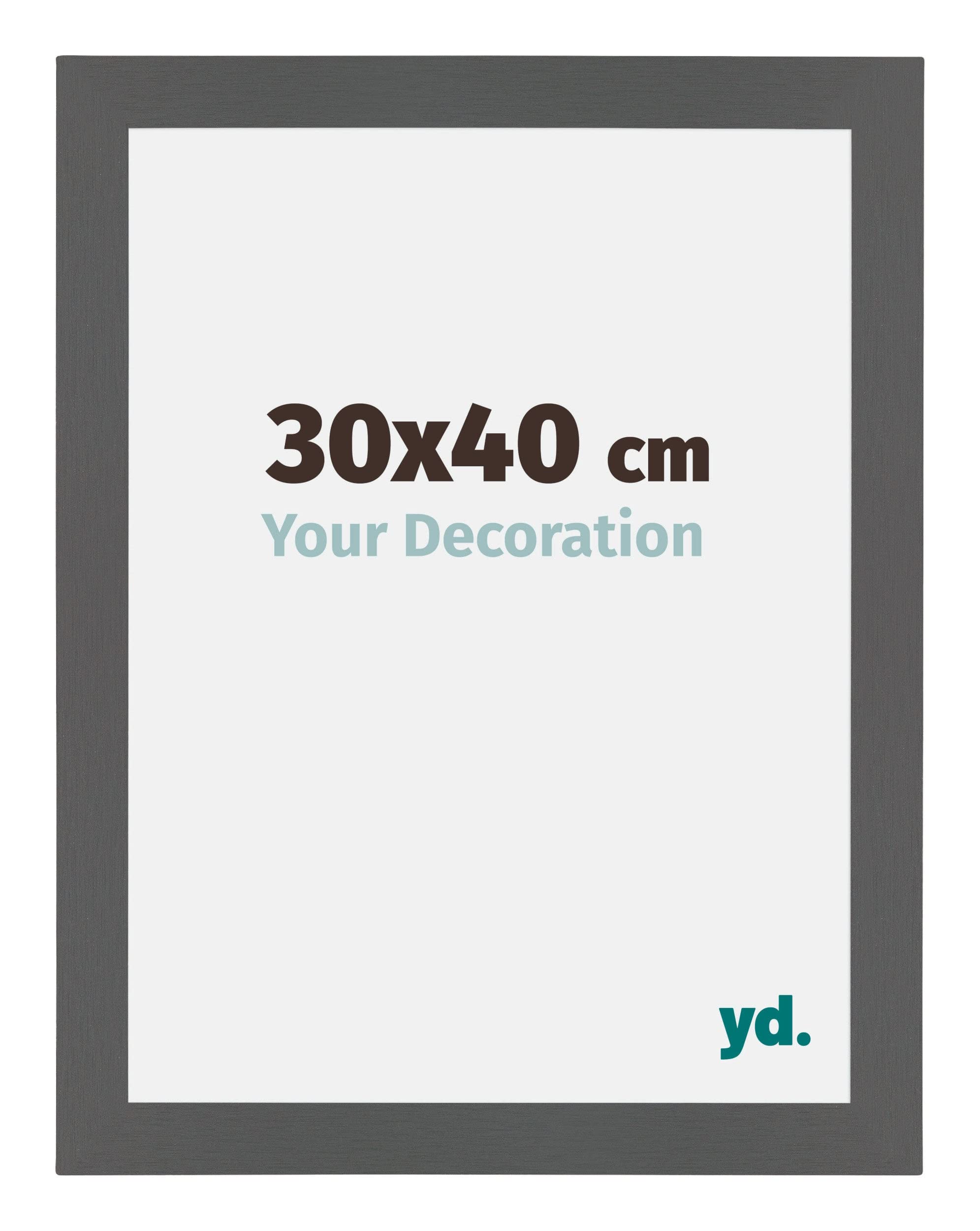 Your Decoration - Puzzle frame 30x40 - Anthracite - Puzzle frame 500-1000 Pieces - MDF Photoframe - Mura