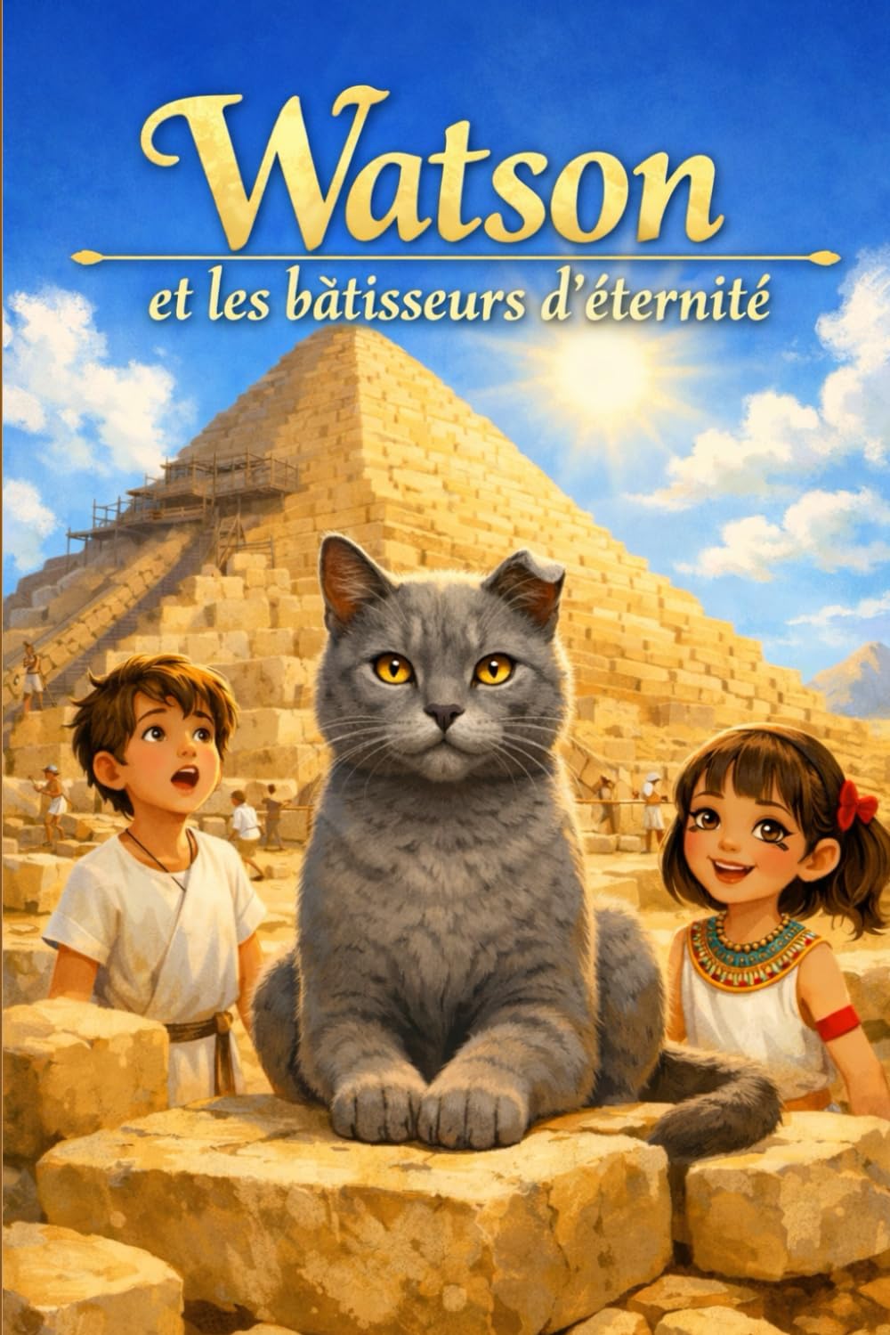 Watson et les bâtisseurs d'éternité: Un voyage dans le temps en Égypte ancienne (Watson, Voyageur du Temps)