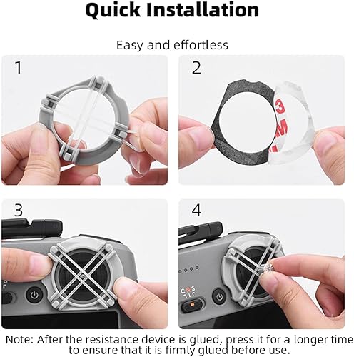 Miniatura 6 de Mini 4 Pro Rocker Controlador de velocidad para DJI RC 2 Controlador Joystick Amortiguador Estabilizador Soporte Compatible para DJI Mini 4 ProAir 3