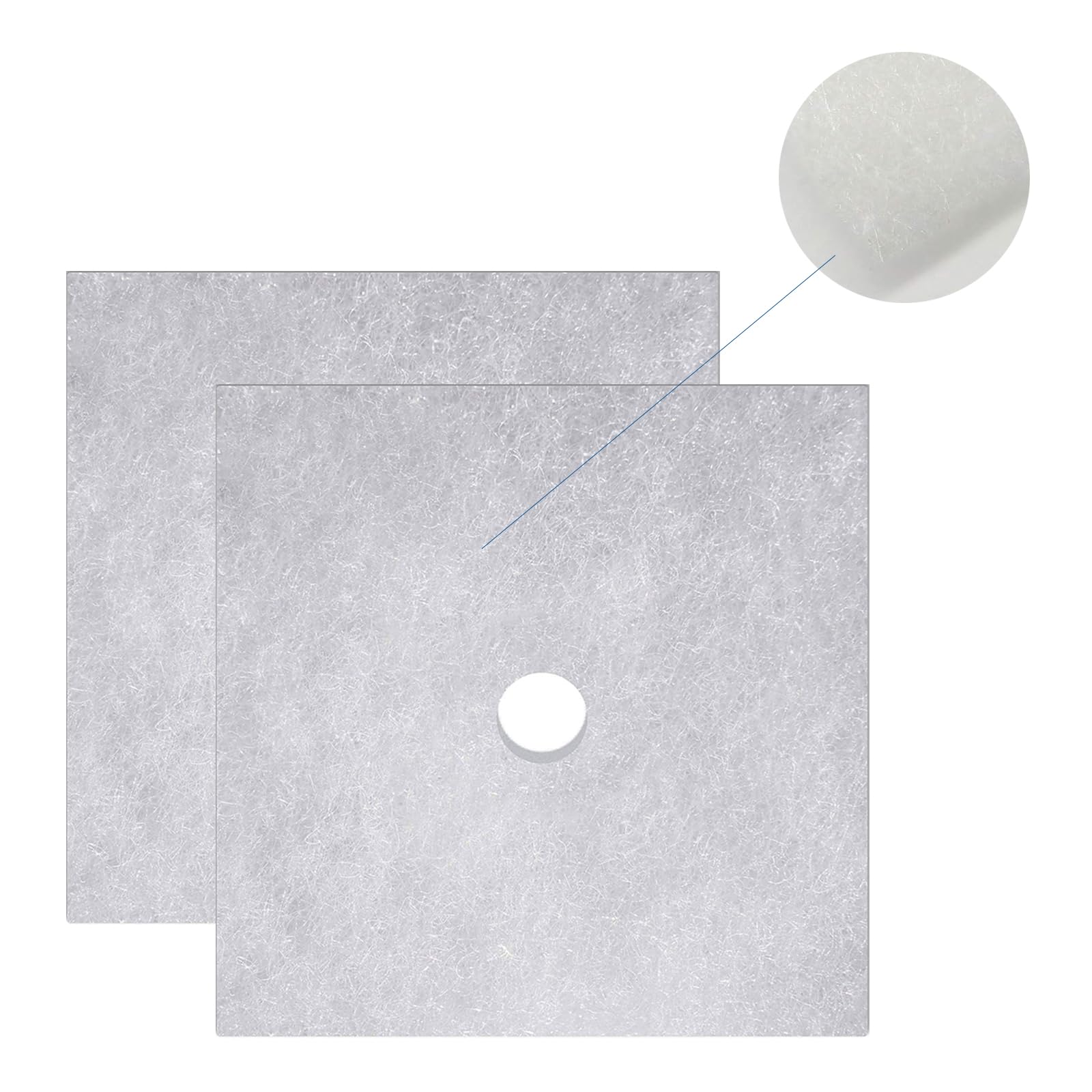 20 sztuk filtrów do Maico ZF 60/100 i ER-AP/APB 0093.0680, 135 x 135 mm Ø 22 mm filtr przeciwpyłowy, klasa filtra G2, filtr powietrza, filtr wymienny