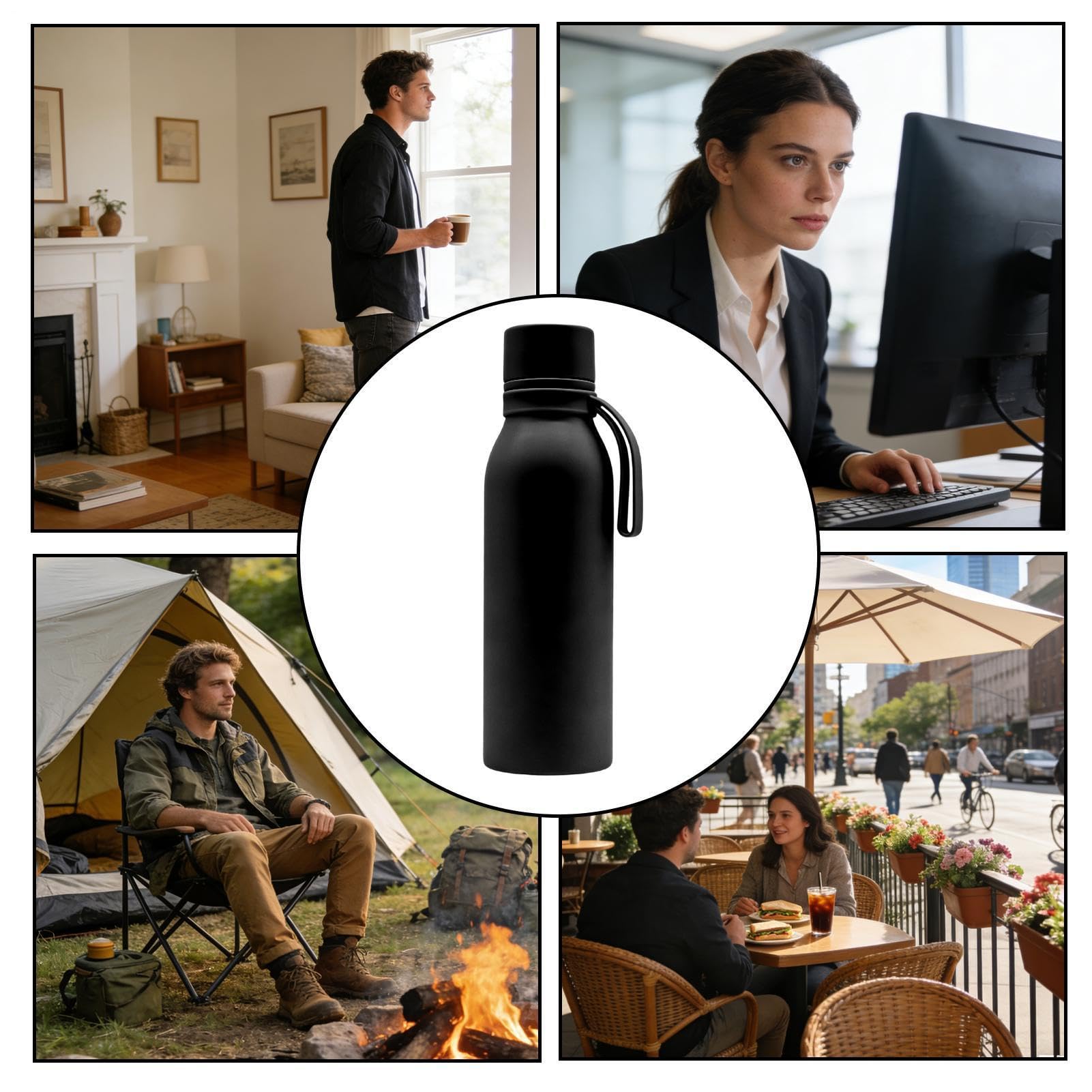 Générique Gourde Isotherme Tumbler de 550 ml