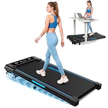 Walking Pad with Incline, 6.2 MPH Walking Pad Treadmill with Double Frame, Easy Read Full Screen LED Display, Low Noise 2.75HP Brushless Drive, Walking Pad Under Desk 350 LBS Weight Capacity