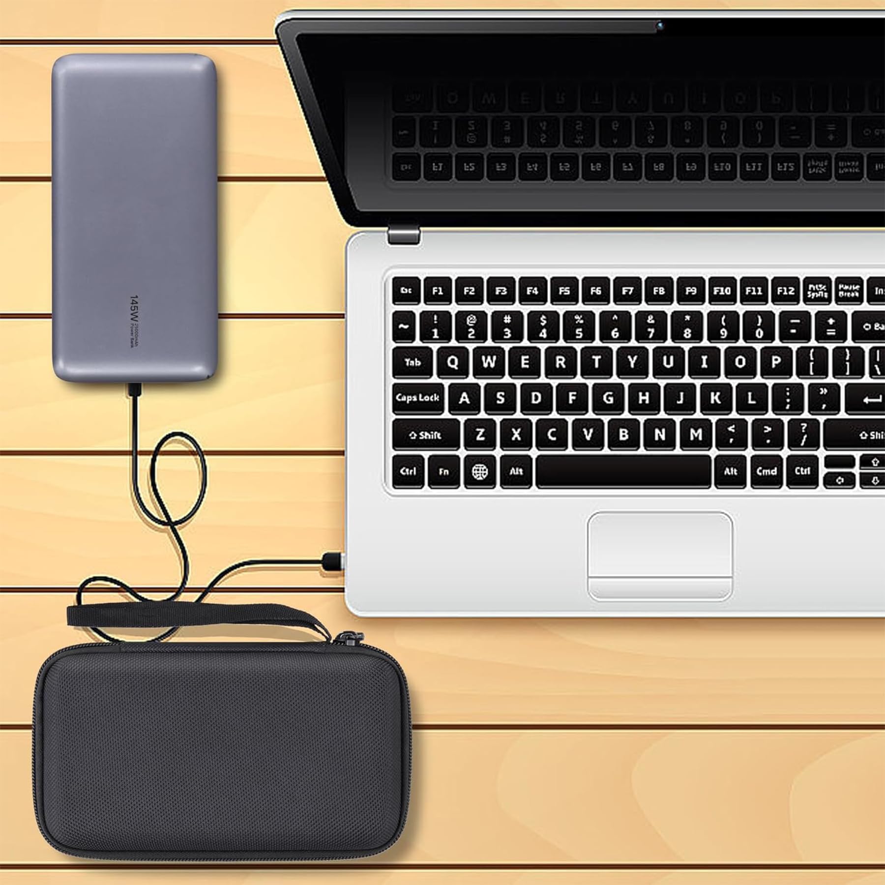 Aenllosi Etui do laptopa Ugreen Nexode 145 W 25000 mAh ‎90597A Power Bank, nie zawiera powerbanku (tylko etui)