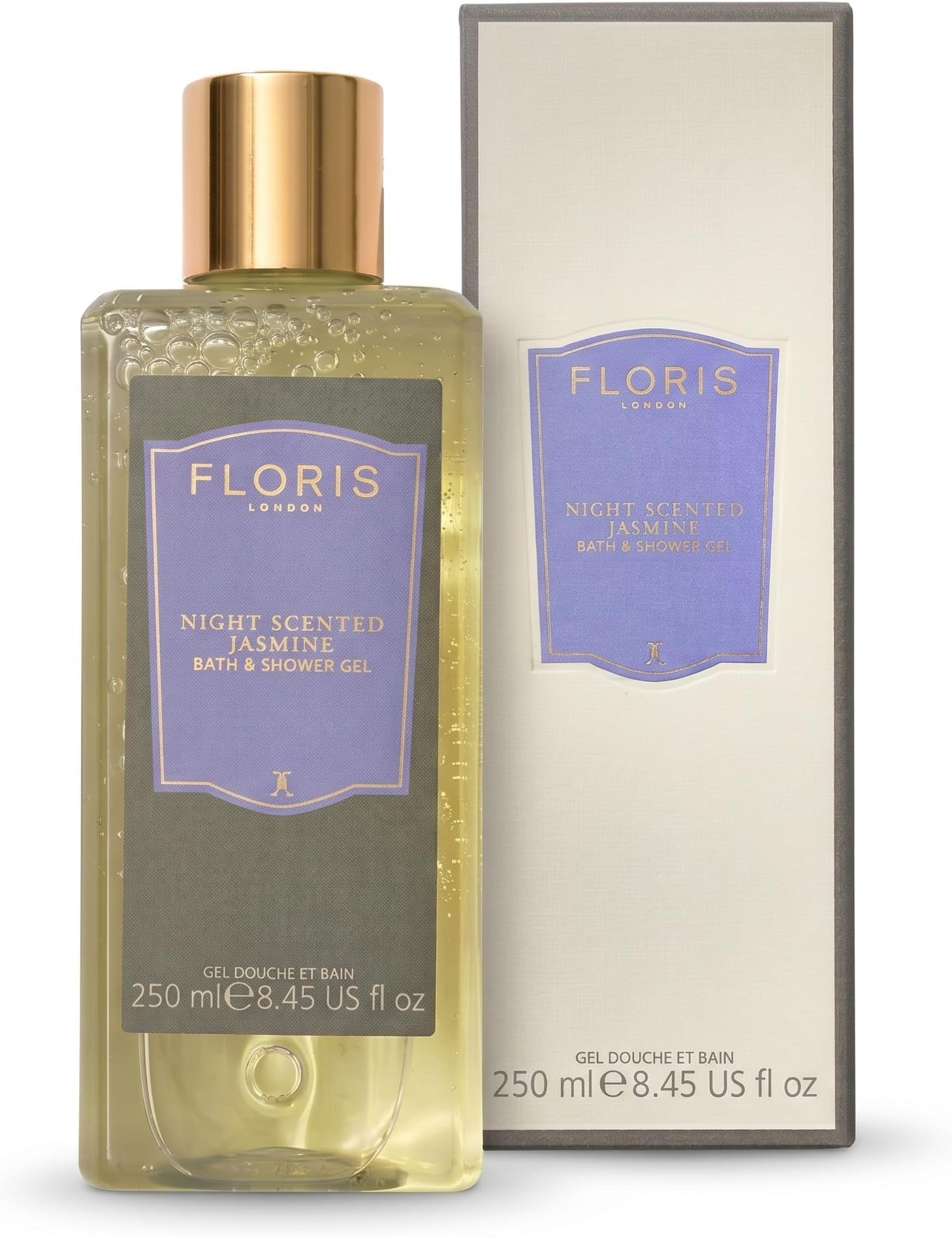Floris London Night Scented Moisturising Bath and Shower Gel 250 ml