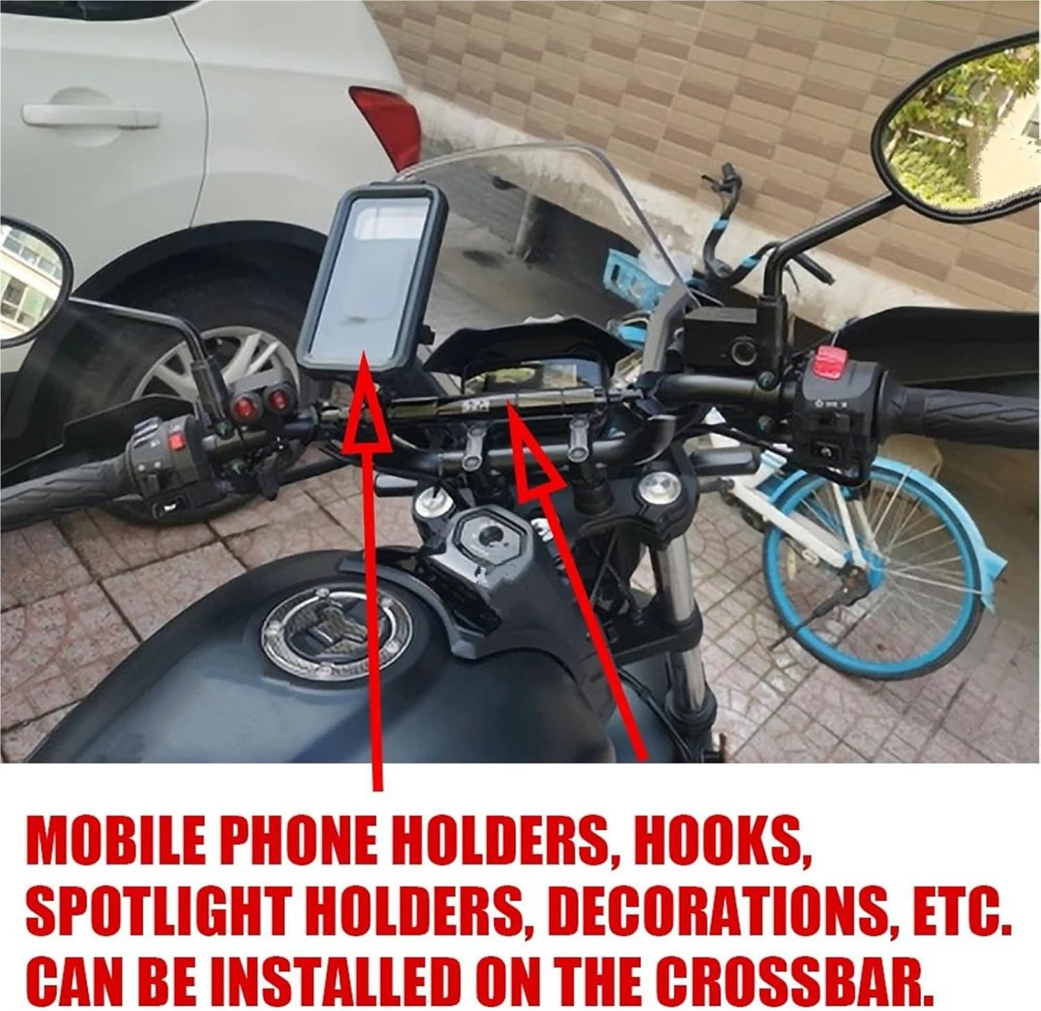 ブレースバー ハンドルバー 650 S650 VN650 VN EN EN650 用 オートバイアクセサリー バランスバー クロスバ