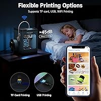 Vista 5 de Entina TINA2Plus V3 Impresoras 3D, 9.843 in/s de alta velocidad de nivelación automática FDM Mini impresora 3D con plataforma de acero de resorte