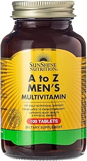 A To Z Men's Multivitamins 100 Vegetarian Tablets | For Daily Nutrition Requirement
