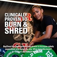 Vista 6 de EHP Labs OxyShred Pre Workout Powder & Shredding Supplement - Preworkout Powder with L Glutamine & Acetyl L Carnitine, Energy Boost Drink