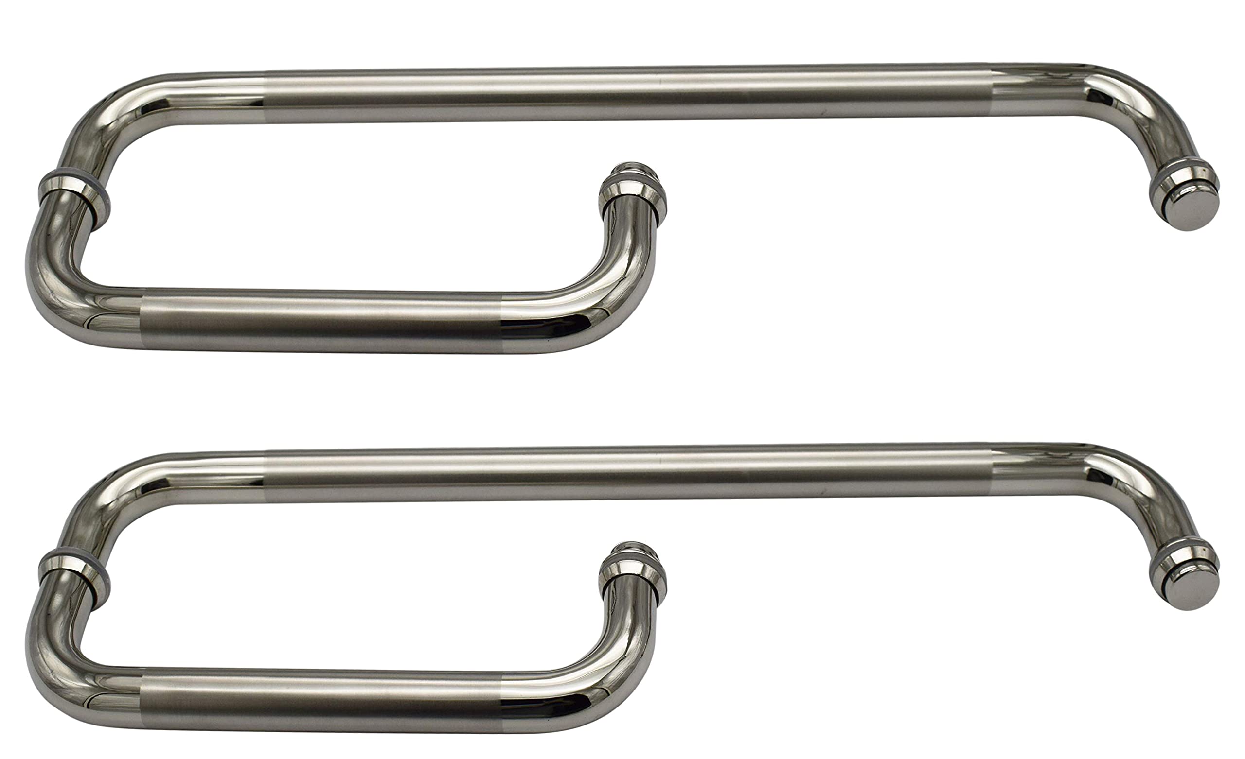 RAB Stainless Steel 304 Glass Door Handle for Shower Cubical Door / Tower bar Handle Pack Of 2 (Code:-Glass Hand Shower,16"inch, 33198) (B09SHT2V6P) Amazon Price History, Amazon Price Tracker