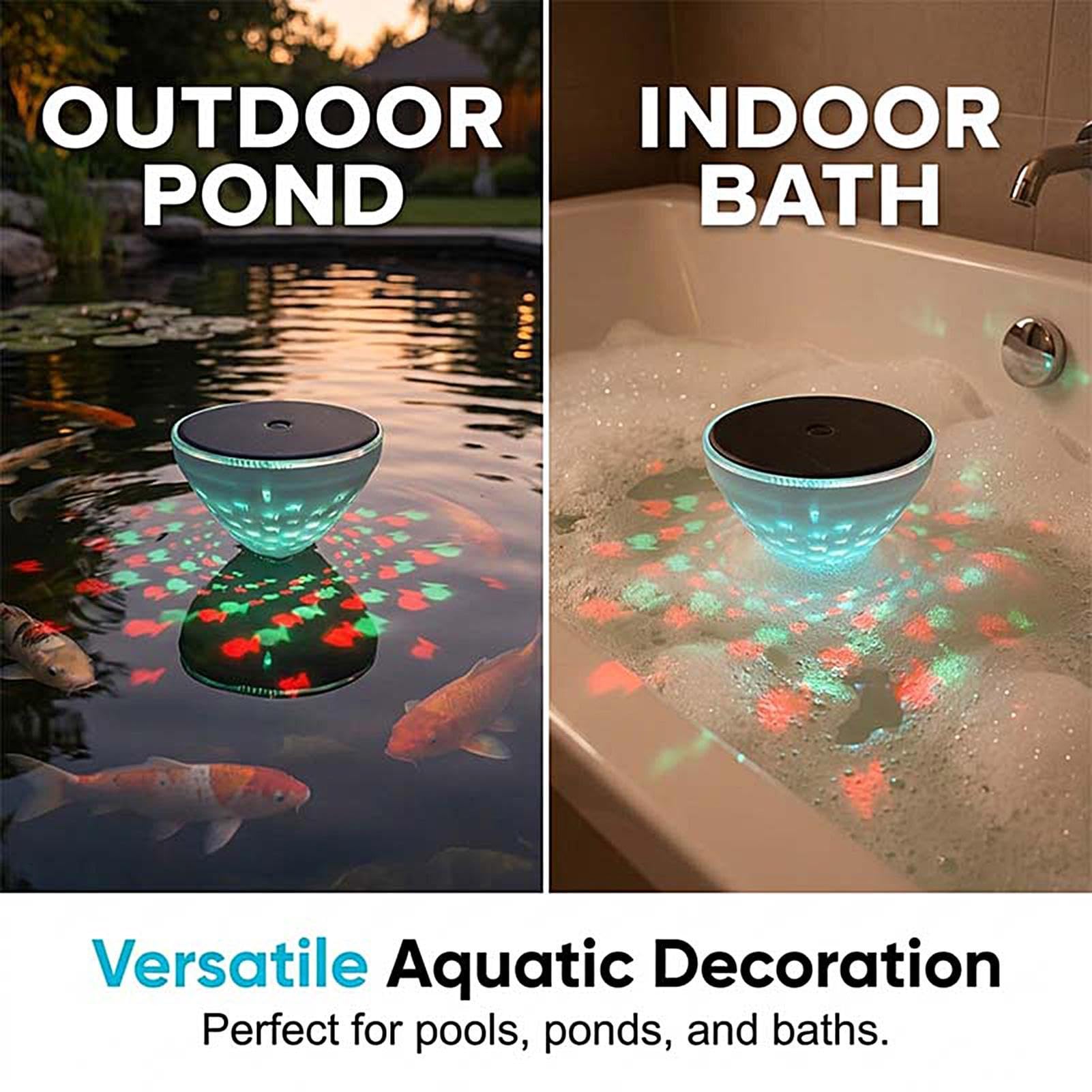 Galleggianti Da Piscina 2 Pezzi Illuminazione Ambientale Multimodale | Feste Con Da Piscina Colorate Per Casa Hotel Bagno Vasca da Bagno Vasca Idromassaggio Piscina Fuori Terra Interrata Festa