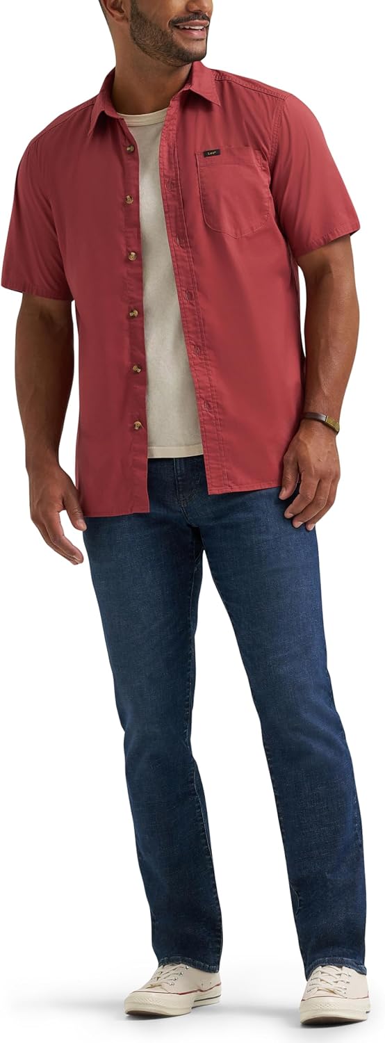 Lee Men's All Purpose Classic Fit Short Sleeve Shirt