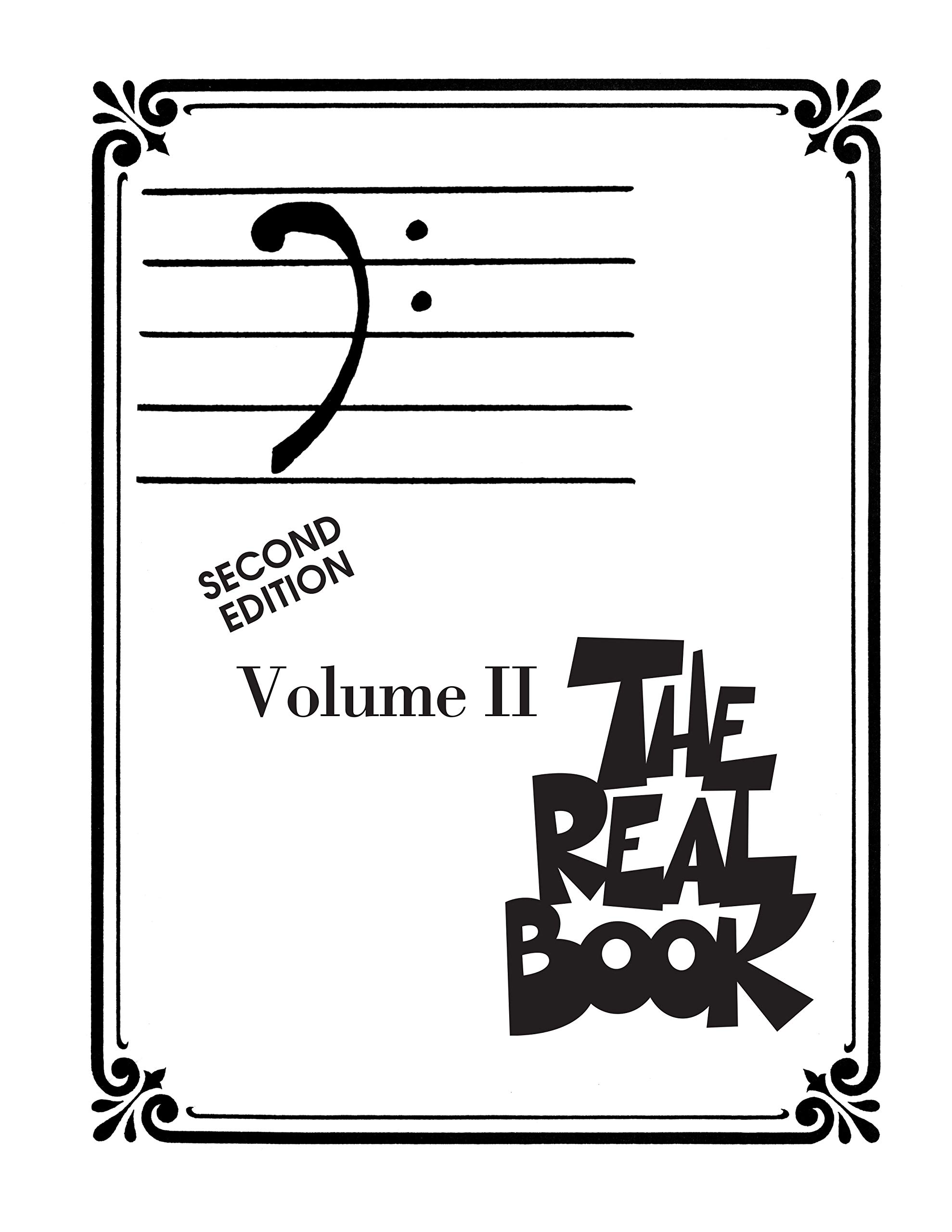 The Real Book Volume II Bass Clef pour musiciens de jazz