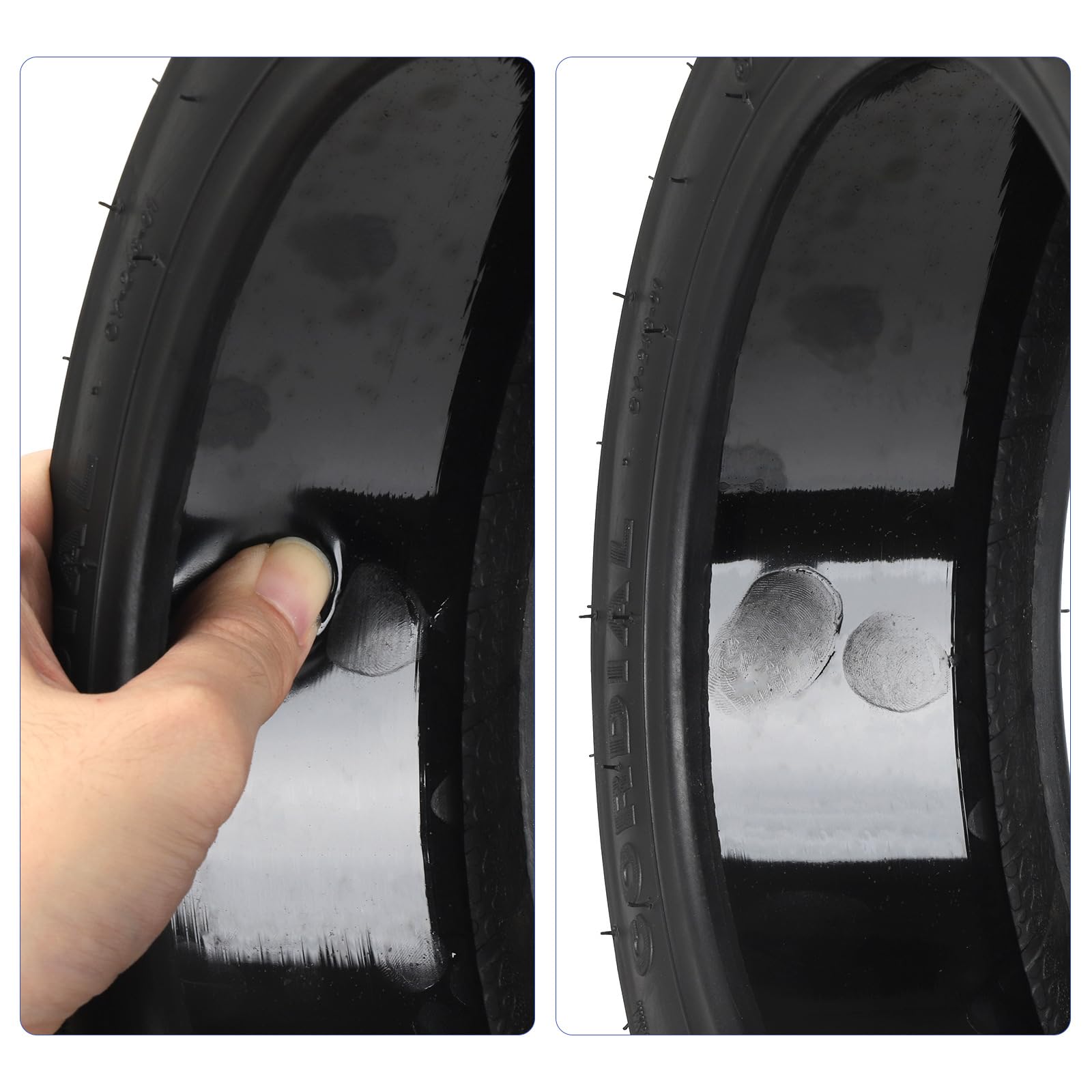Pneu tubless 80/55-7,0 (10,5 x 3,0) pour scooter électrique Segway Ninebot P65D, 10,5", pneu de rechange, pneu sans chambre à air, durable, antidérapant, roue de rechange pour scooter (1 pièce)