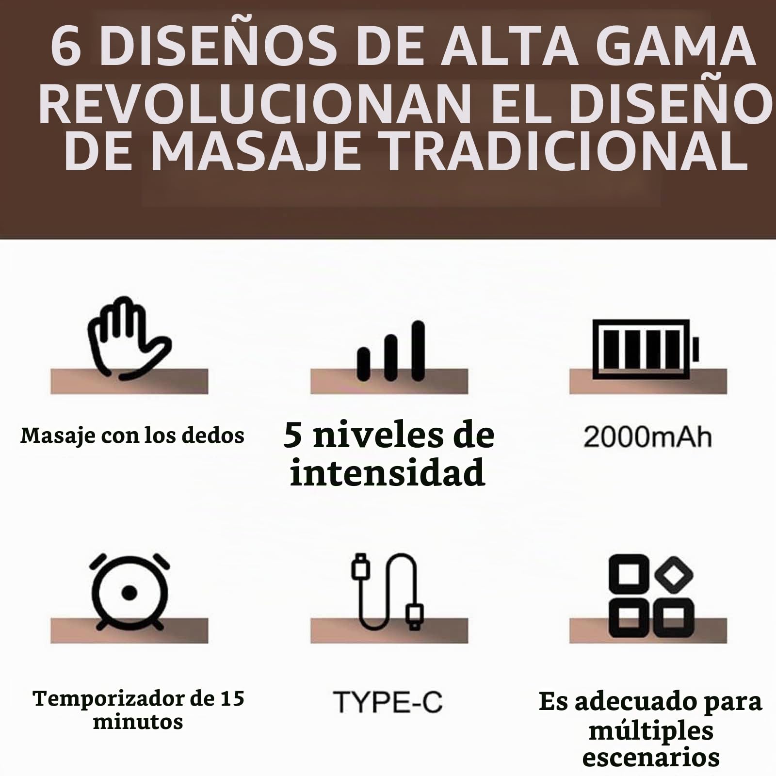 Guante Terapéutico Alivura, Masajeador de Manos con Calor y Compresión, Guante Masajeador Inteligente para Dedos - con 3 Modos de Masaje, 4 Ajustes de Temperatura y 5 Niveles de Intensidad