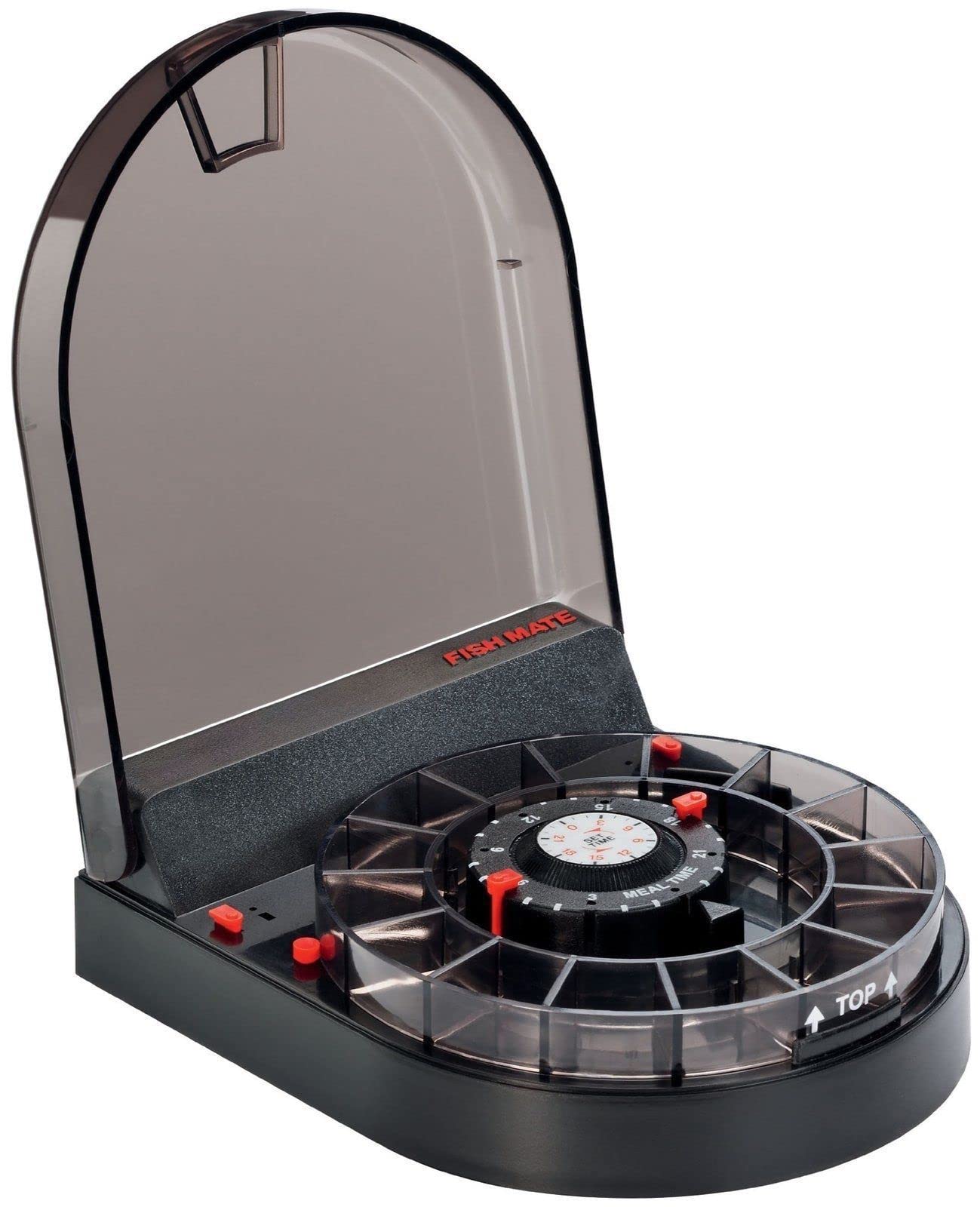 14-feed Automatic Aquarium Fish Feeder (F14) - Quartz Timer Controlled for Precise Reliable Feeding with Ease, Serves Up to 14 Meals