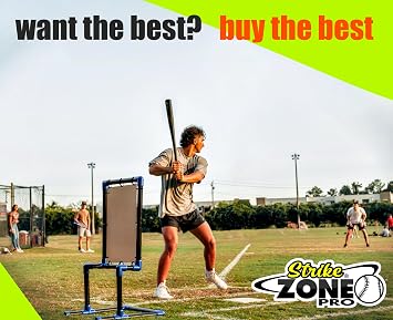 Strike Zone Pro Steel Target Professional Grade Compatible with Wiffle Ball and blitzball