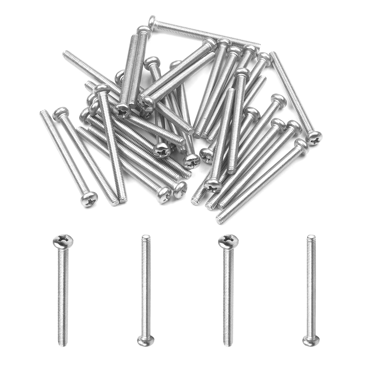 M4 Machine Screws Kit - 390pcs with Nuts & Washers -21