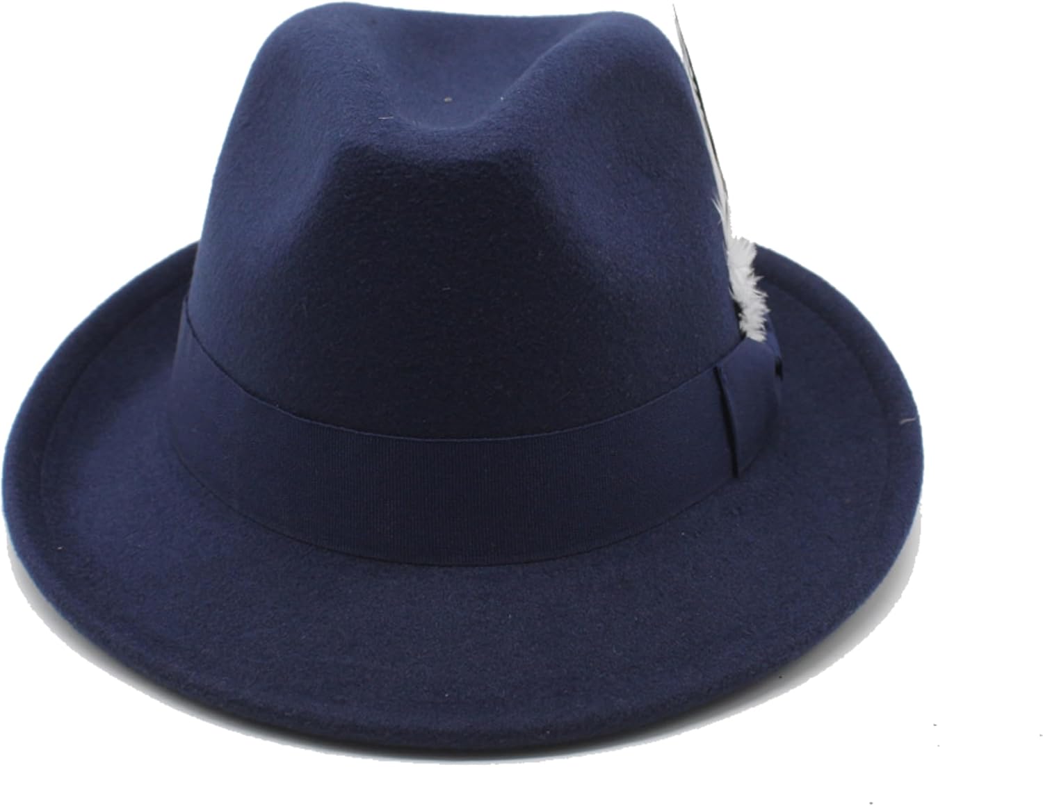 LIDHAY Classic Fedora Hats for Men & Women Vintage Style Short Brim Felt Hat Panama Fedora Hats with Bands - Image 3