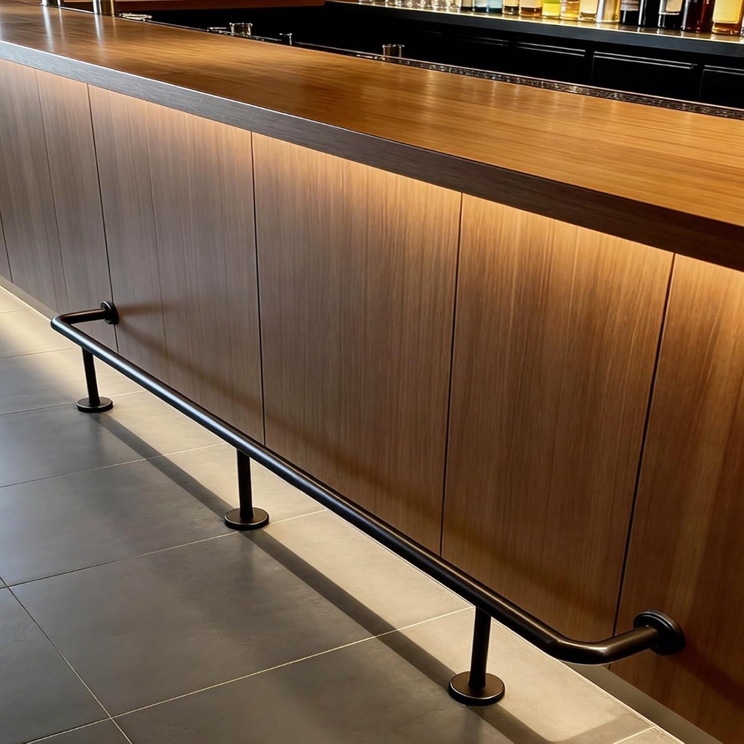 VUIKLCty Floor-standing Handrail Brackets, Suitable For Both Residential And Commercial(160cm/5.2ft)