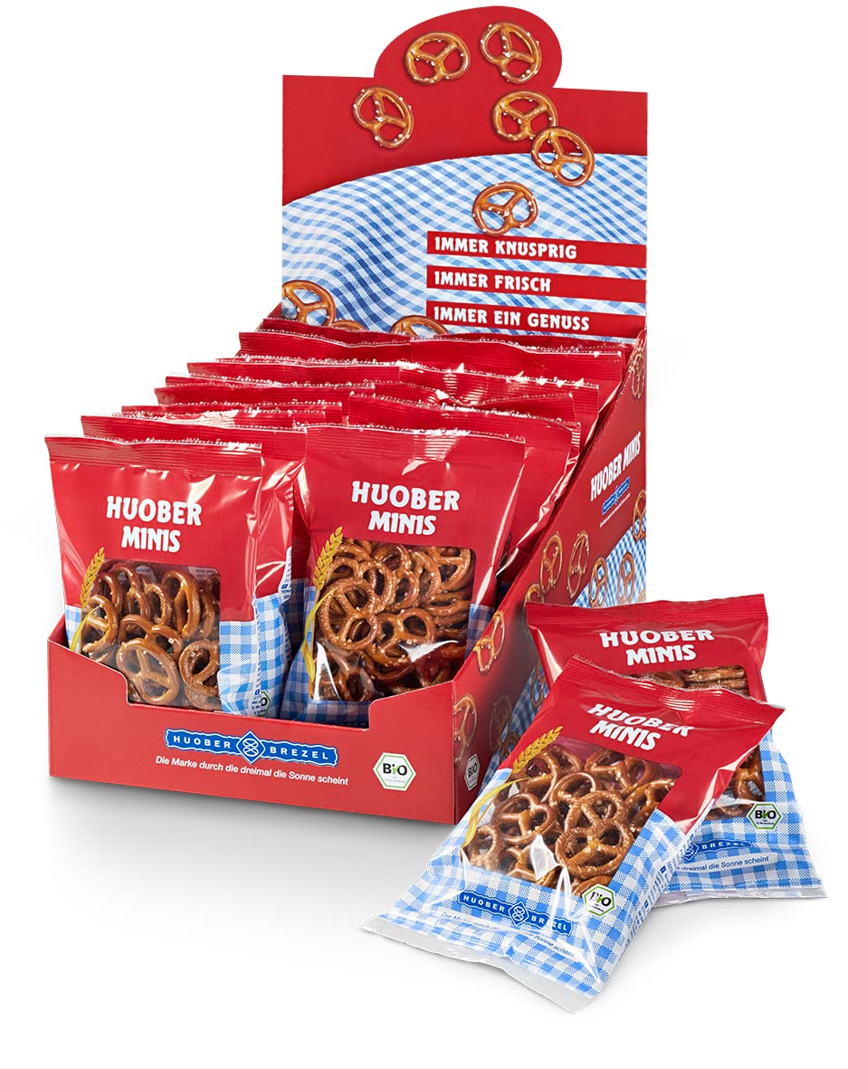 Huober Bio Mini Brezel (20 x 40 g)