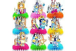 Bluey Centerpieces for a Birthday Party Blast
