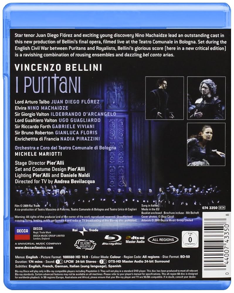 その他 I Puritani [Blu-ray] 9jupf8b Amazon.co.jp | I Puritani [Blu-ray] DVD・ブルーレイ