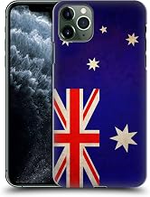 Head Case Designs Australia Australian Vintage Flags Hard Back Case Compatible with Apple iPhone 11 Pro Max