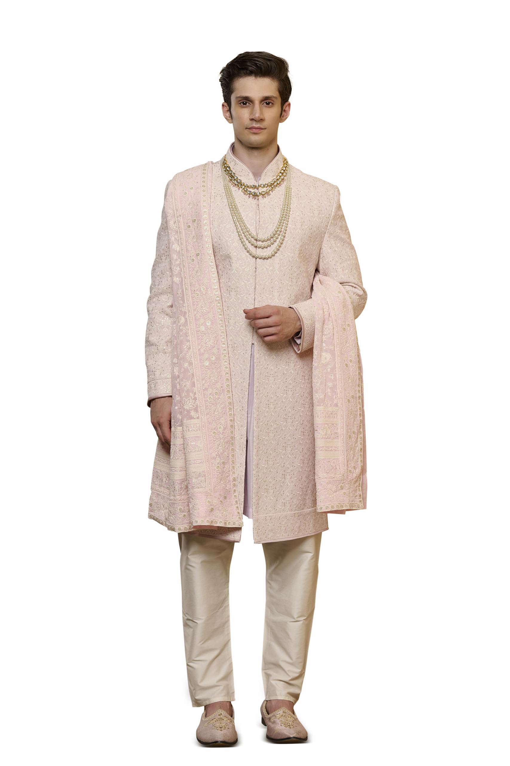 tasva Rose Crest Sherwani Set-picture-21