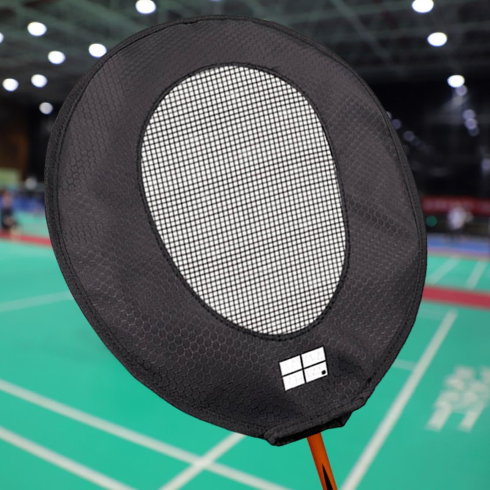 Racquet Head Cover Badminton Racket Training Cover Übung Widerstand Sleeves Polyester Material für Kinder Erwachsene Heim Trainieren Sportplatz