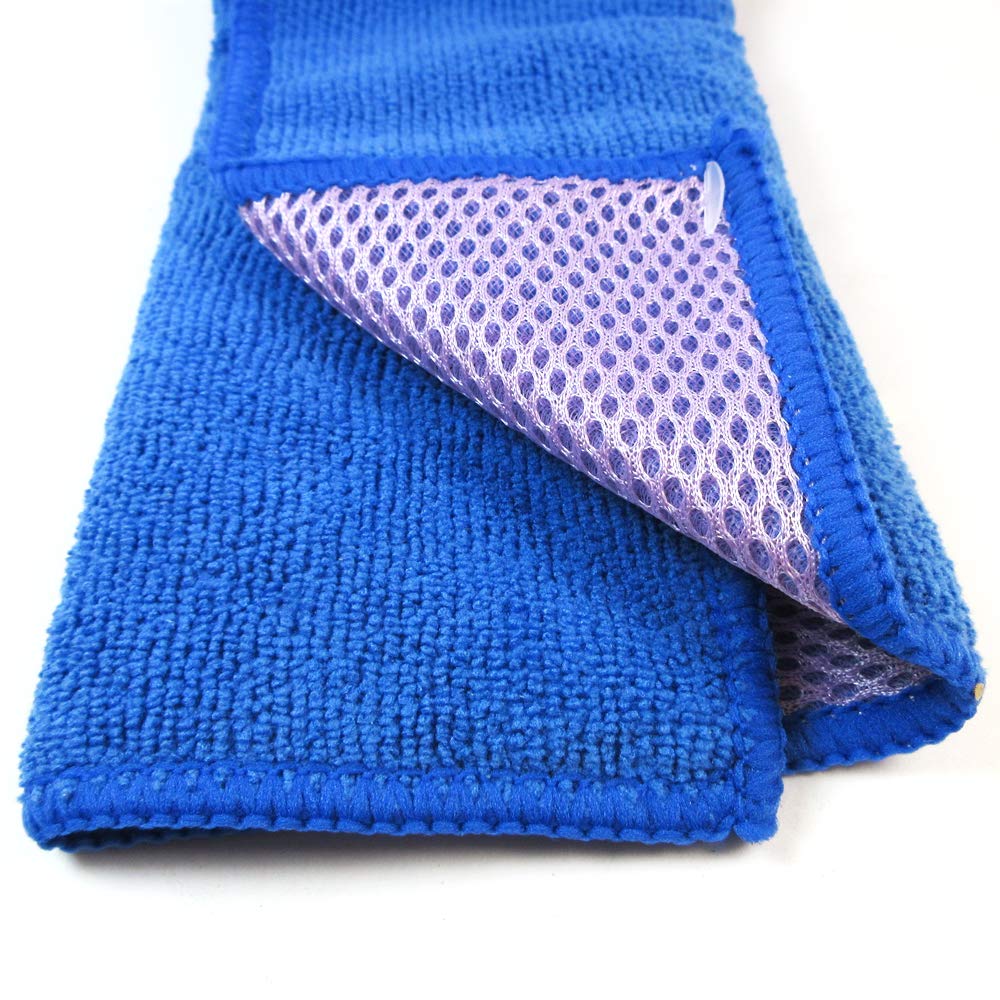 2 Pc Auto Detail Cloth Rag Wiper Windshield Clean Car Cleaner Microfiber 12